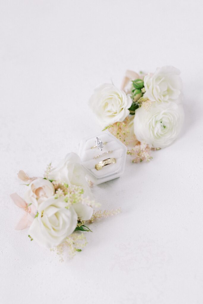 ring shot  during this Intimate Wedding at Villa Antonia near Austin