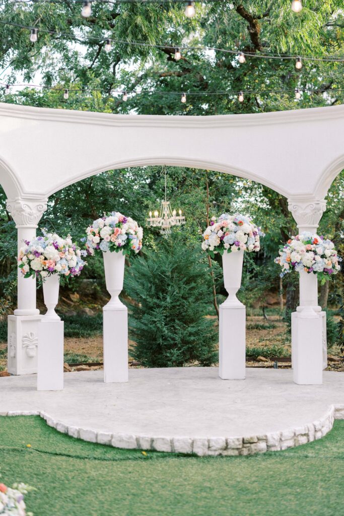 cerelony site by the arches at this brighton abbey wedding